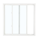 Warren new design America hot sale Texas NFRC Aluminum thermal break window double glazed glass sliding window